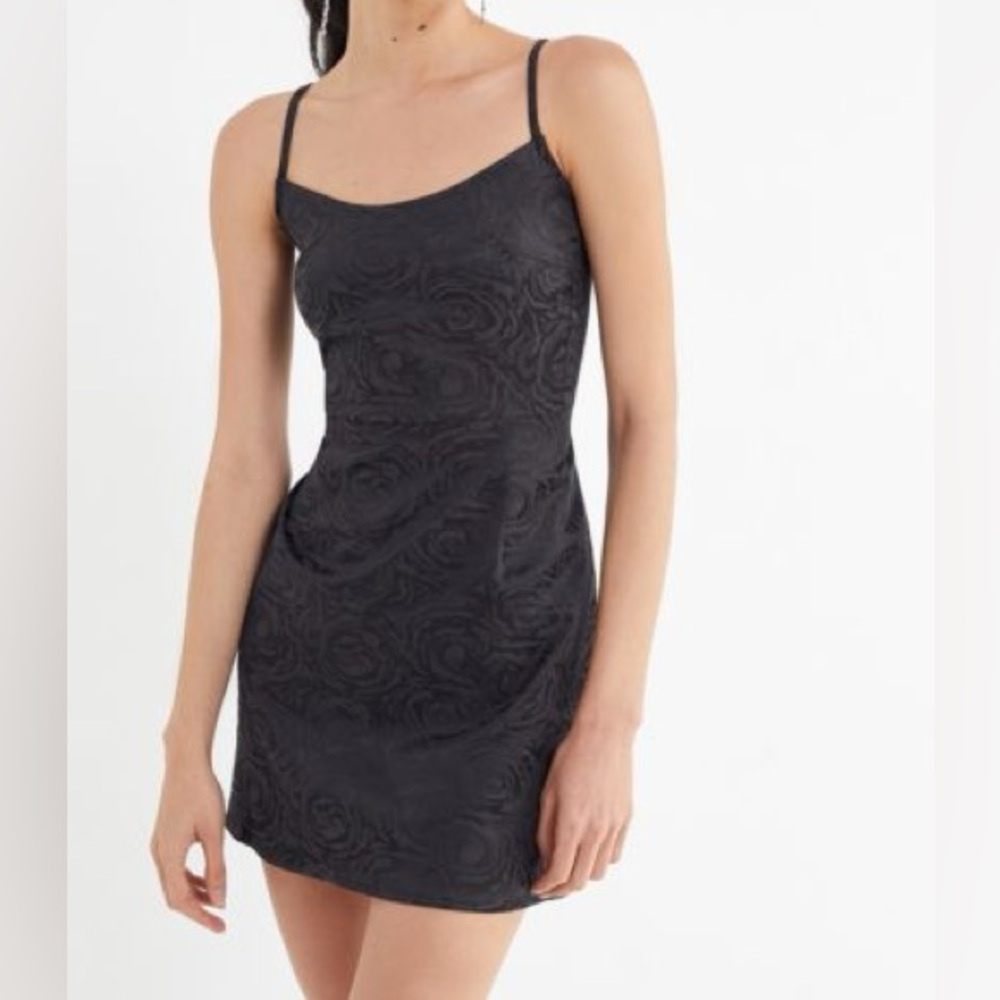 Urban Renewal Remnants Floral Jacquard Mini Dress